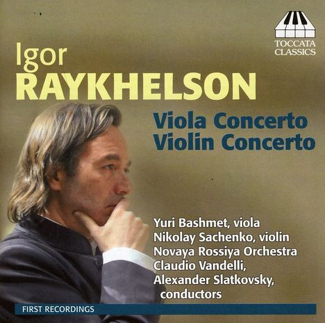 Igor Raykhelson (geb. 1961): Violinkonzert c-moll, CD