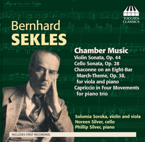 Bernhard Sekles (1872-1934): Kammermusik, CD