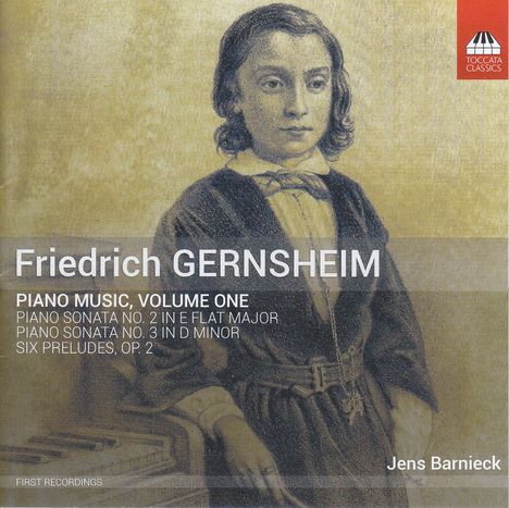 Friedrich Gernsheim (1839-1916): Klavierwerke Vol.1, CD