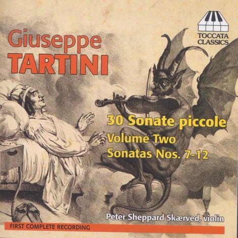 Giuseppe Tartini (1692-1770): 30 Sonate Piccole Vol.2, CD