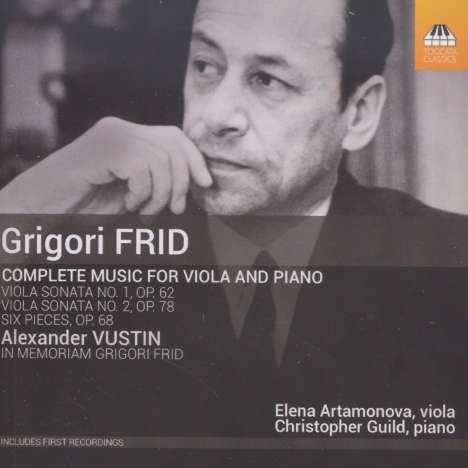 Grigori Frid (1915-2012): Sämtliche Werke für Viola &amp; Klavier, CD