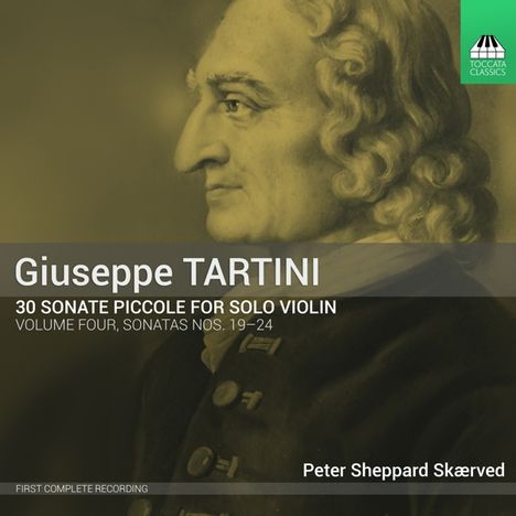 Giuseppe Tartini (1692-1770): 30 Sonate Piccole Vol.4, CD