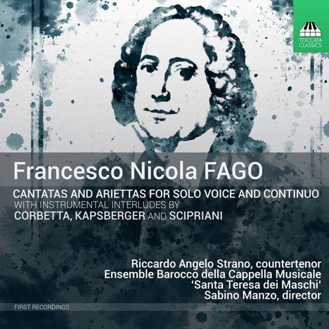 Francesco Nicola Fago (1677-1745): Kantaten für Solostimme &amp; Bc Vol.1, CD