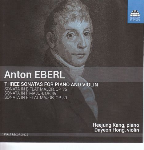 Anton Eberl (1765-1807): Violinsonaten opp.35,49,50, CD