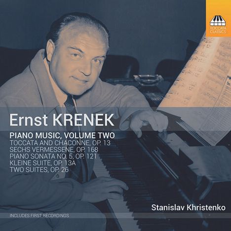 Ernst Krenek (1900-1991): Klavierwerke Vol.2, CD