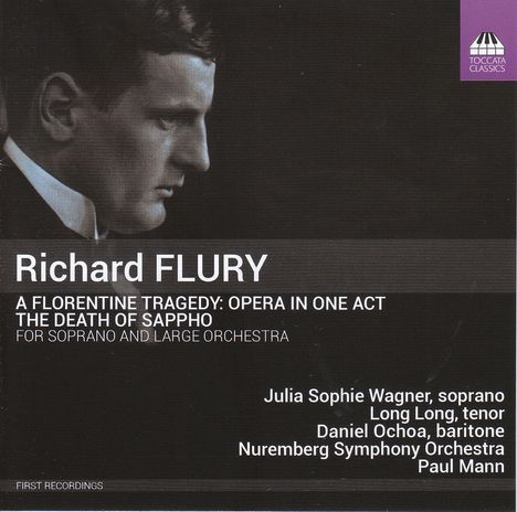 Richard Flury (1896-1967): A Florentine Tragedy, CD