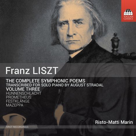 Franz Liszt (1811-1886): Symphonische Dichtungen für Klavier Vol.3, CD