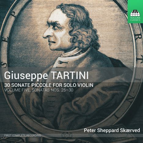 Giuseppe Tartini (1692-1770): Sonaten für Violine solo Nr.25-30, CD