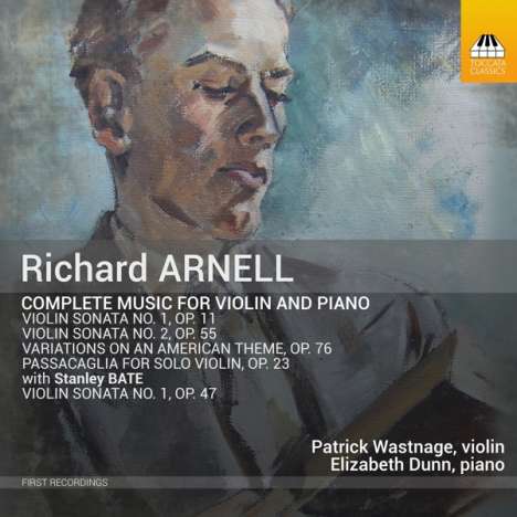 Richard Arnell (1917-2009): Sämtliche Werke für Violine &amp; Klavier, CD