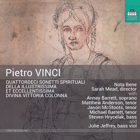Pietro Vinci (1515-1584): 14 Sonetti Spirituali, CD