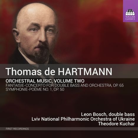 Thomas de Hartmann (1885-1956): Orchesterwerke Vol. 2, CD