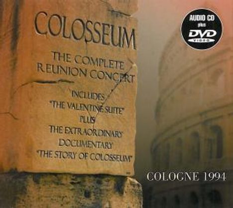 Colosseum: Cologne 1994: The Complete Reunion Concert, 1 DVD und 2 CDs