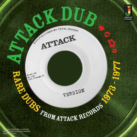 Attack Dub: Rare Dubs 1973 - 1977, CD
