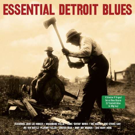 Essential Detroit Blues (180g), 2 LPs