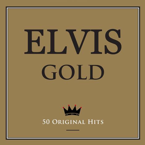 Elvis Presley (1935-1977): Elvis Gold: 50 Original Hits, 2 CDs