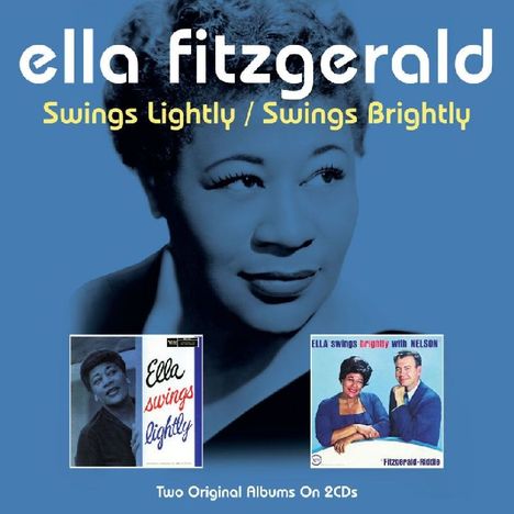 Ella Fitzgerald (1917-1996): Swings Lightly/Swings Bright, 2 CDs