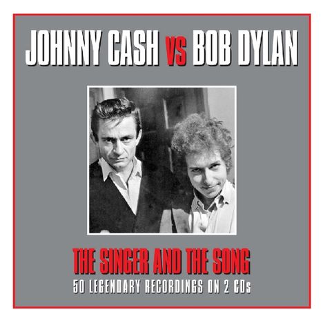 Johnny Cash: Johnny Cash Vs Bob Dylan, 2 CDs