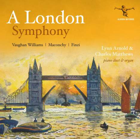 Ralph Vaughan Williams (1872-1958): Symphonie Nr.2 "London" für 2 Klaviere, CD