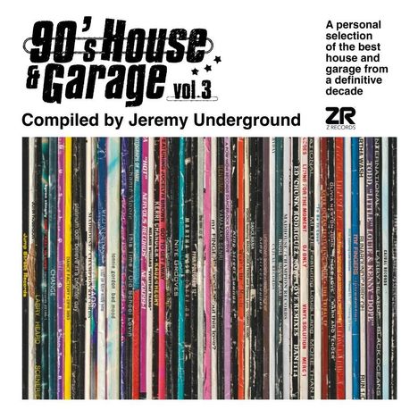 90s House &amp; Garage Vol. 3 (Compiled By Jeremy Underground), 2 CDs