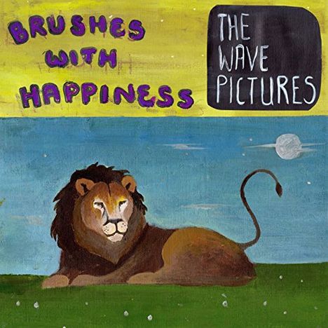 The Wave Pictures: Brushes With Happiness  (Limited-Edition) (Violet Sparkle Vinyl) (handsigniert), LP