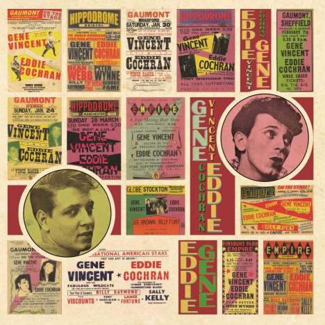 Eddie Cochran &amp; Gene Vincent: The Saturday Club (remastered) (Limited-Edition) (Red Vinyl), LP