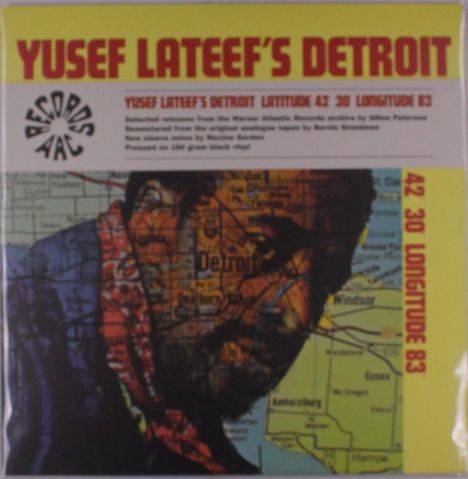 Yusef Lateef (1920-2013): Yusef Lateef's Detroit Latitude 42° 30' Longitude 83° (remastered) (180g), LP