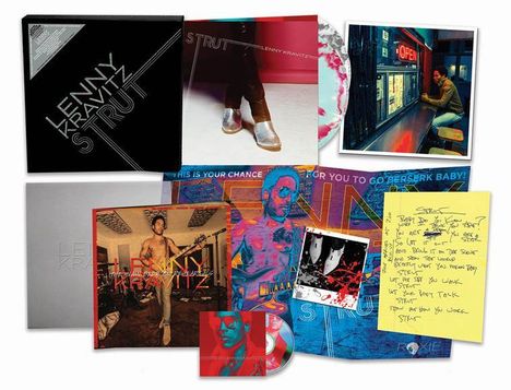 Lenny Kravitz: Strut (Strictly Limited Super Deluxe Edition), 2 LPs und 1 CD