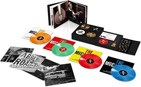 The Art Of McCartney (180g) (Limited-Handnumbered-Deluxe-Box-Set) (Colored Vinyl), 4 LPs, 4 CDs, 1 DVD und 1 USB-Stick