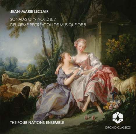 Jean Marie Leclair (1697-1764): Recreation de Musique Nr.2 op.8, CD