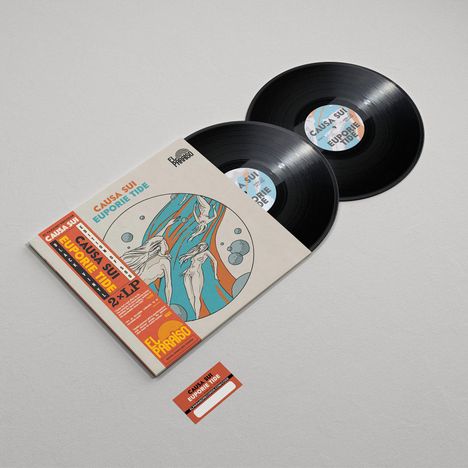 Causa Sui: Euporie Tide (Limited Indie Edition) (2025 Black Vinyl w/ Obi Strip), 2 LPs