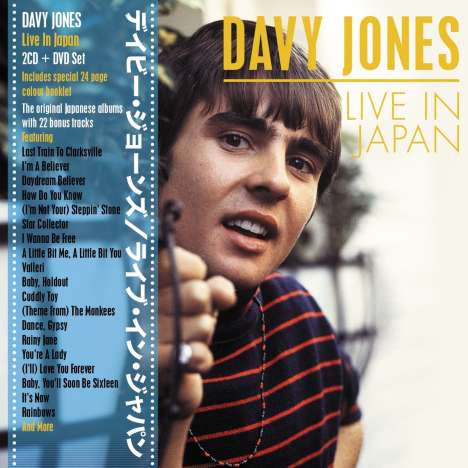 Davy Jones (The Monkees): Live In Japan, 2 CDs und 1 DVD