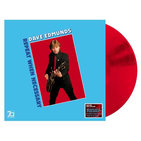 Dave Edmunds: Repeat When Necessary (remastered) (180g) (Limited Edition) (Red Vinyl), LP