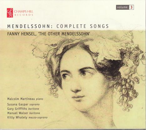 Fanny Mendelssohn-Hensel (1805-1847): Lieder, CD