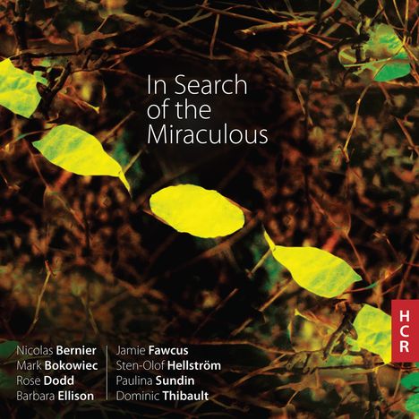 In Search Of The Miraculous, CD