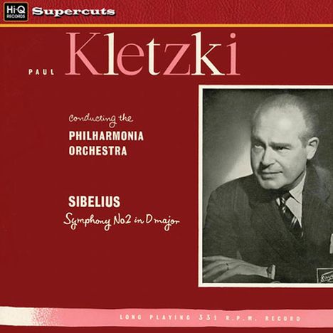 Jean Sibelius (1865-1957): Symphonie Nr.2 (180g), LP