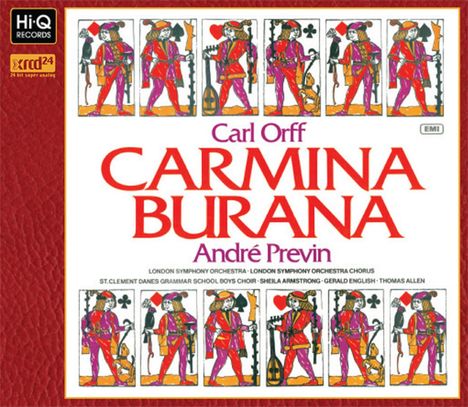 Carl Orff (1895-1982): Carmina Burana, XRCD