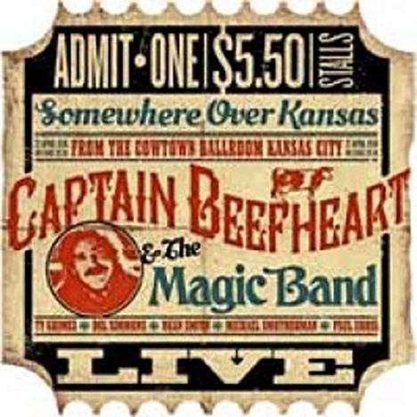 Captain Beefheart: Live From Kansas 1974, CD