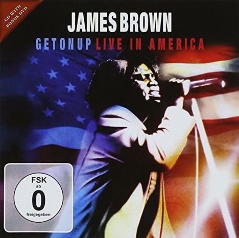 James Brown: Live In America, 1 CD und 1 DVD