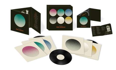 Philipp Poisel: Mein Amerika (180g) (Limited Numbered Edition) (Boxset), 6 Singles 12" and 1 CD
