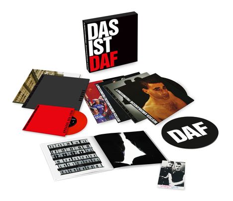 D.A.F.: Das ist DAF (Limited Edition) (Boxset), 5 LPs und 1 Single 7"