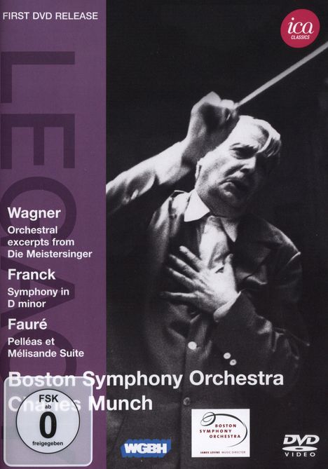 Boston Symphony Orchestra &amp; Charles Munch, DVD