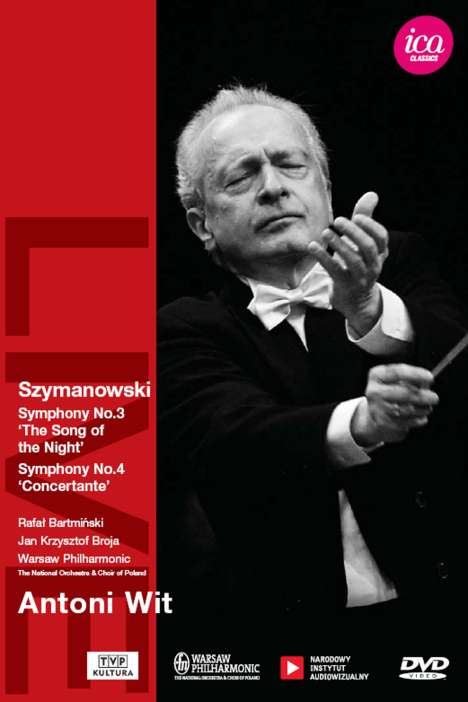 Karol Szymanowski (1882-1937): Symphonien Nr.3 &amp; 4, DVD
