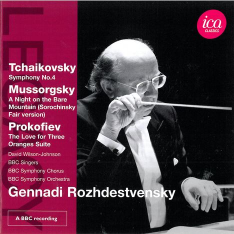 Gennady Roshdestvensky, CD