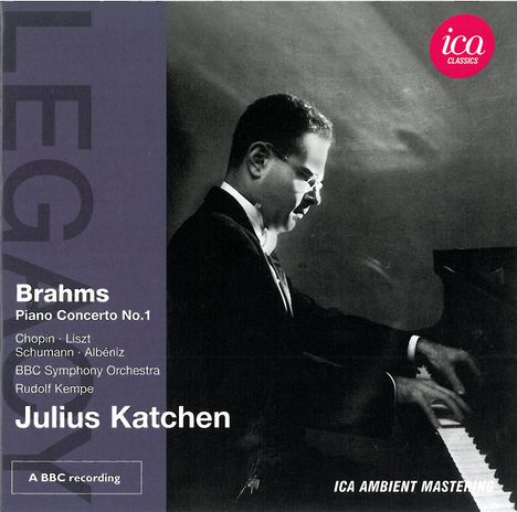 Johannes Brahms (1833-1897): Klavierkonzert Nr.1, CD