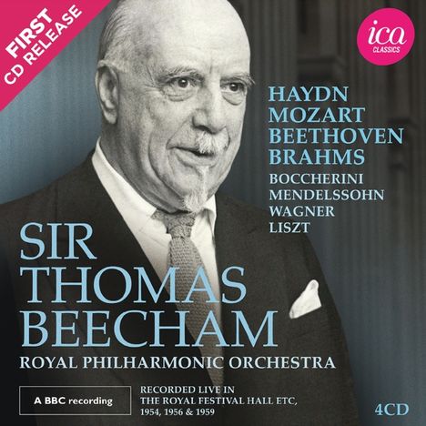 Thomas Beecham dirigiert, 4 CDs