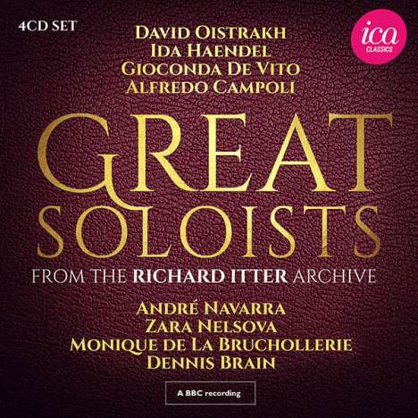 Great Soloists From The Richard Itter Archive, 4 CDs