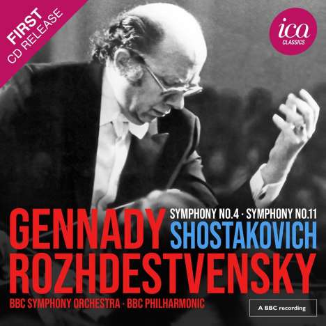 Dmitri Schostakowitsch (1906-1975): Symphonien Nr.4 &amp; 11, 2 CDs