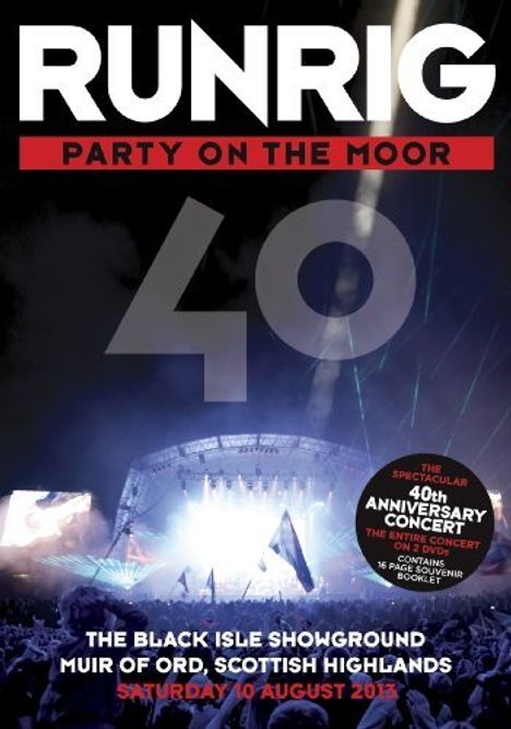 Runrig: 40th Anniversary Concert, 2 DVDs