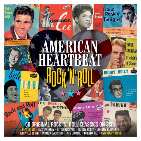 American Heartbeat: Rock'n'Roll, 3 CDs