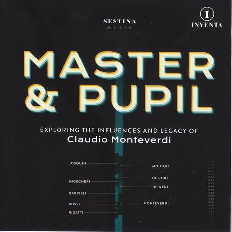 Sestina Music - Master &amp; Pupil, CD